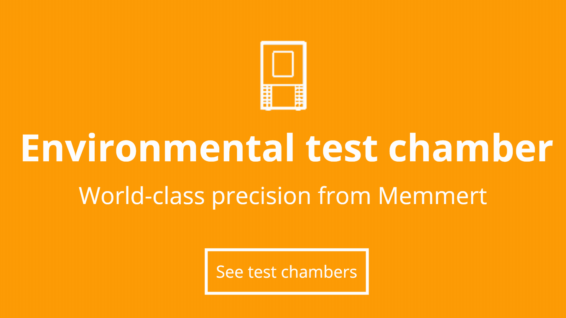 Environmental test chambers